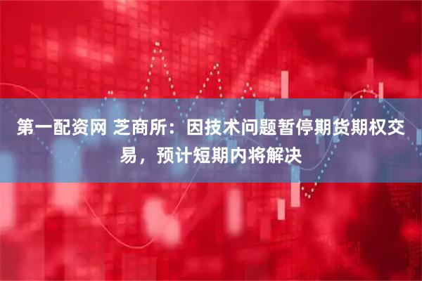 第一配资网 芝商所：因技术问题暂停期货期权交易，预计短期内将解决